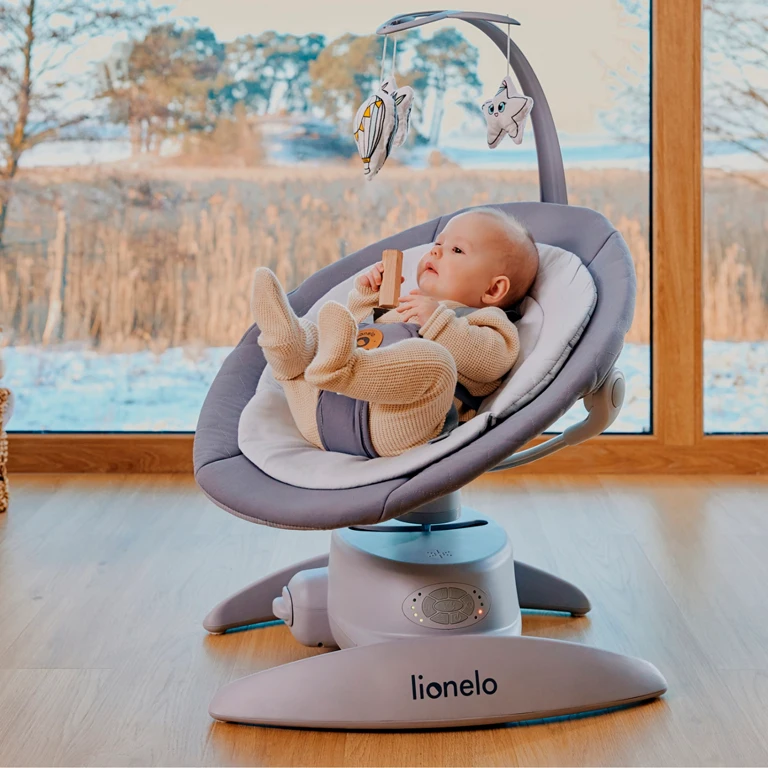 Дитячі електрокачелі Lionelo Mell BEIGE SAND